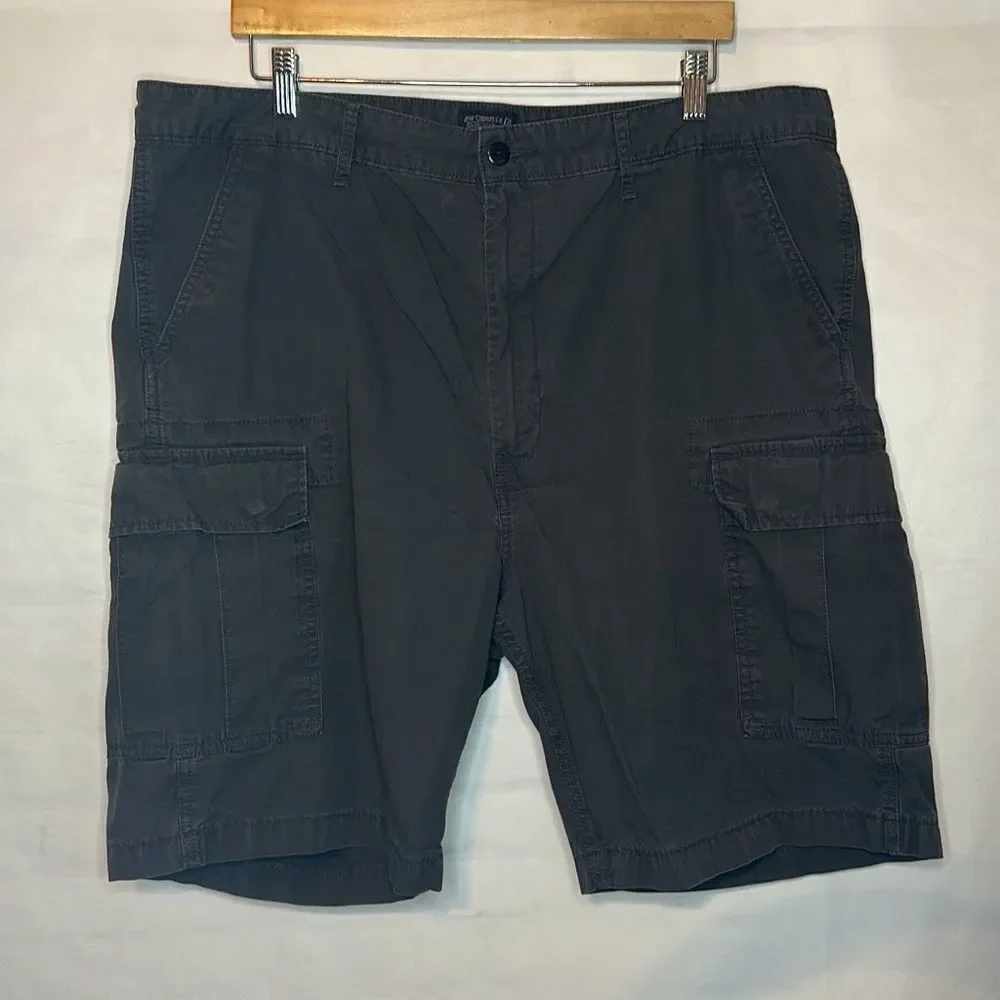 Levi’s Strauss & co Two Horse Brand Gray Cargo Shorts size 40‎